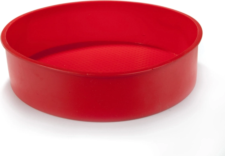 Silicone cake pan 24 cm Culinaria red