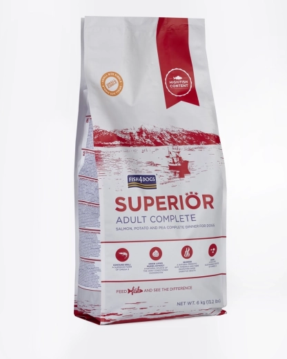 Fish4Dogs Superior small kibble for adult dogs salmon with potatoes 1.5 kg