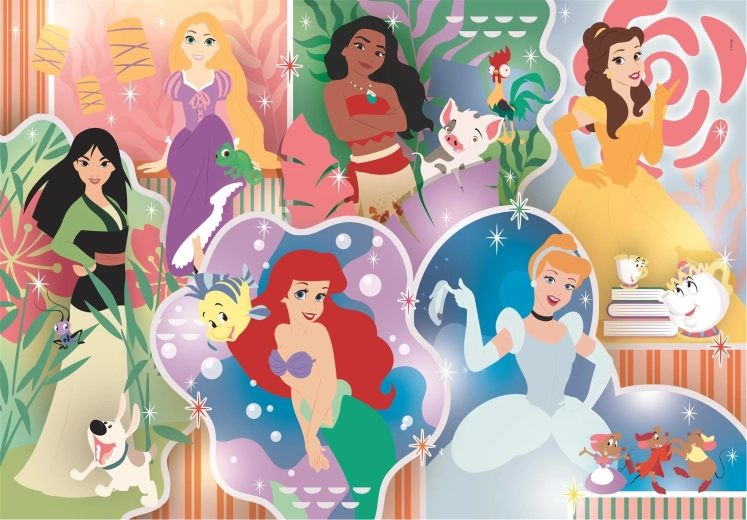 Maxi puzle Disney princeses, 24 gab. CLEMENTONI