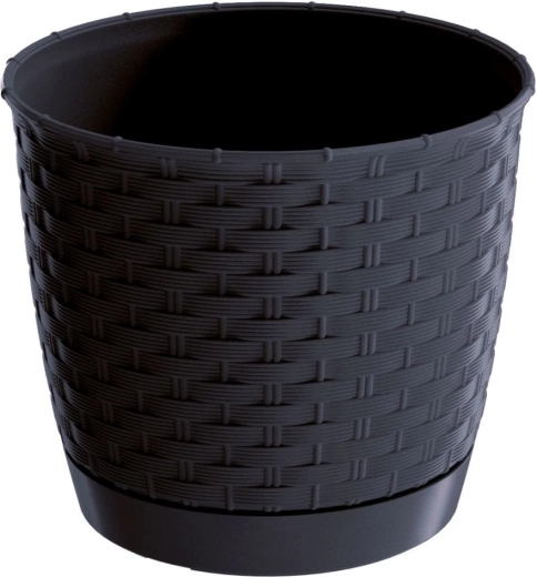 Ratolla Round Flower Pot 16.5 cm Anthracite