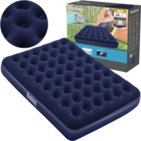 Inflatable mattress BESTWAY PAVILLO 203 × 152 × 22 cm, double bed