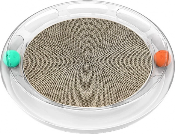PETKIT Circular Cat Scratcher with Balls and Track