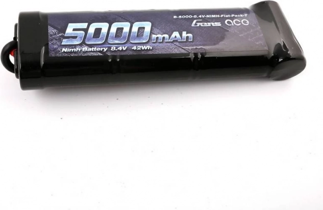Gens Ace NiMH akumulators 5000 mAh 8,4 V Hump ar T-Dean konektoru RC automašīnām