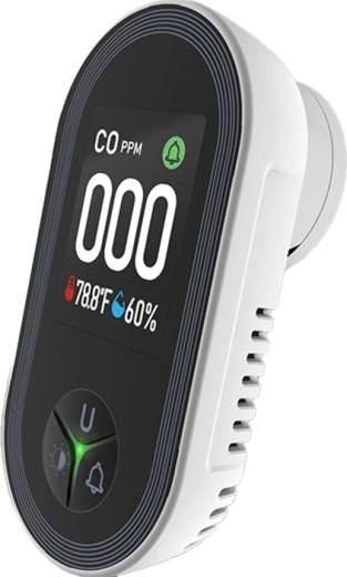 Mains power and four-level alarm