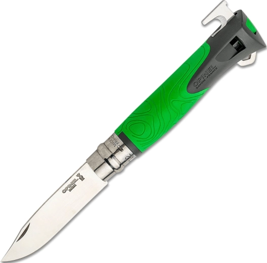 Opinel Explore N°12 āra saliekamais nazis 10 cm, zaļš