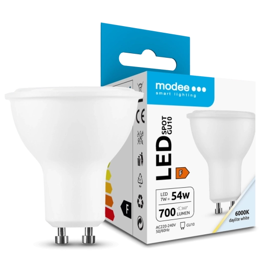 LED punktveida spuldze Modee Lighting GU10 7 W 700 lm auksti balta