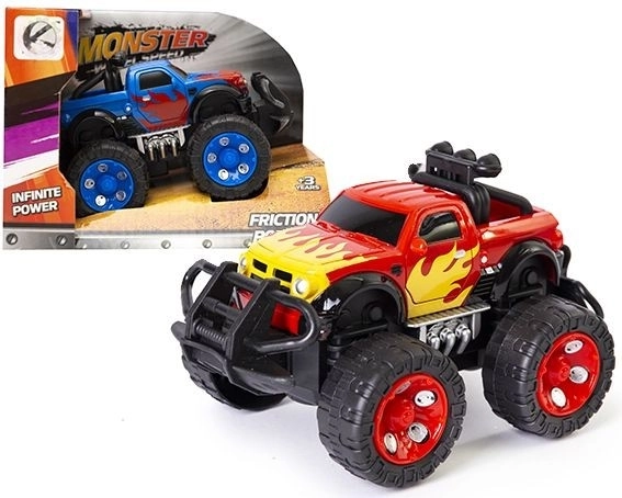 Jeep with flywheel (friction) drive - 1 piece