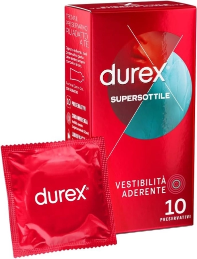 Durex Settebello īpaši plāni prezervatīvi 10 gab.