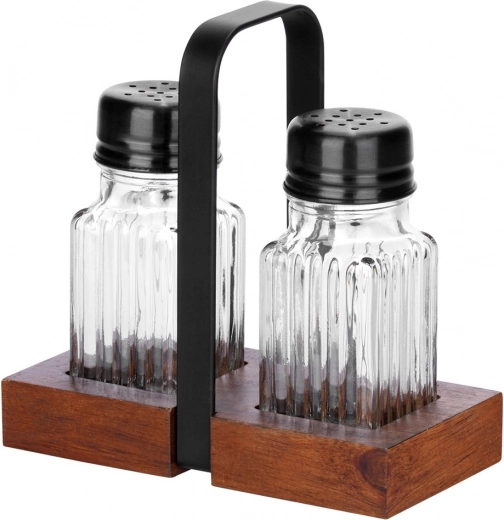 Ribbed glass for a secure grip and style