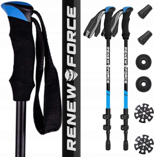 Trekking and Nordic Walking Poles Renew Force