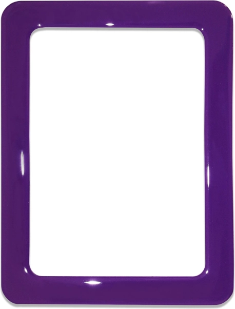 Magnētisks pašlīmējošs rāmītis violetā krāsā 16,0x11,8 cm
