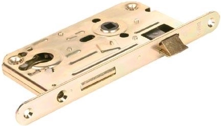 Mortise cylinder lock K133 72/80 reversible, white zinc
