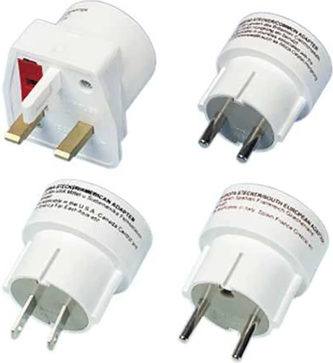 Ceļojumu adapteru komplekts VIVANCO RS 4 W (4 gab.)