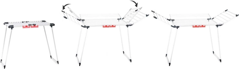 Four fold-out wings