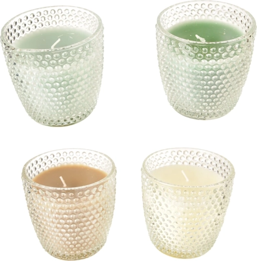 Scented candle in a glass jar 210 g (mix of 4 variants)