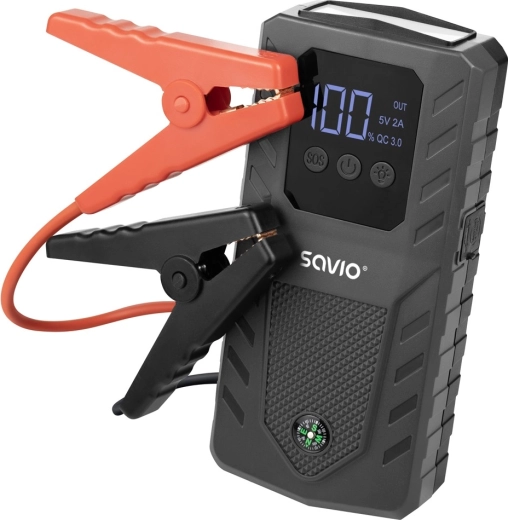 Pārnēsājama startēšanas stacija un powerbanka JS-01 12 V