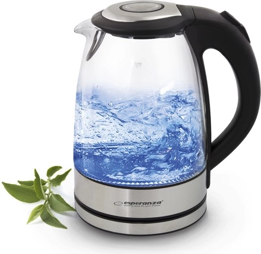Elektriskā tējkanna YOSEMITE 1,7 l melna