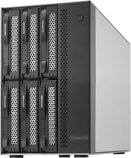 TerraMaster D6-320 ārējais 6 nodalījumu DAS disku korpuss