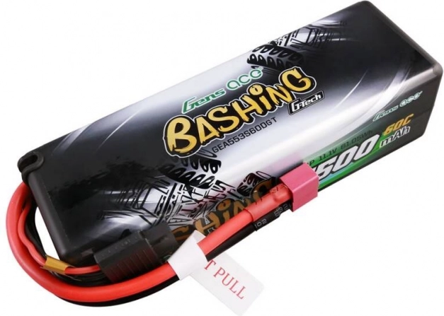 LiPo battery Gens Ace G-Tech 5500 mAh 11.1 V 3S 60C HardCase (T-plug) for RC cars