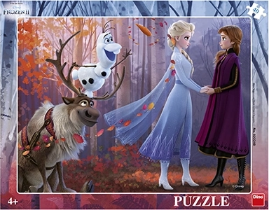 Puzzle Dino Frozen II 40 detaļas bērnu priekam