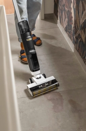 Funkcija 3 vienā Xtra!Clean: sūc, mazgā un žāvē