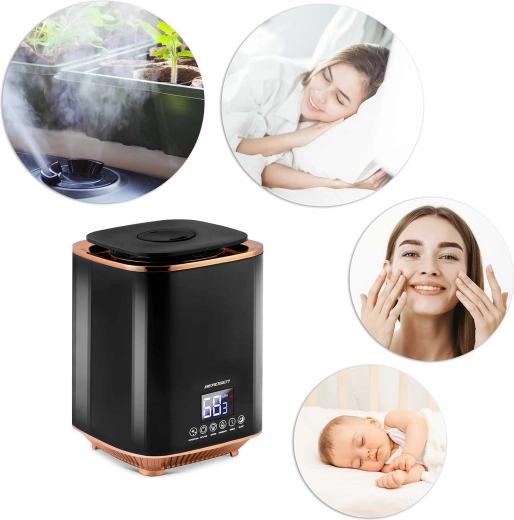 Ionization and aromatherapy for fresher air