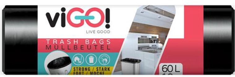 Atkritumu maisi 60 l VIGO DeLuxe, 10 gab.
