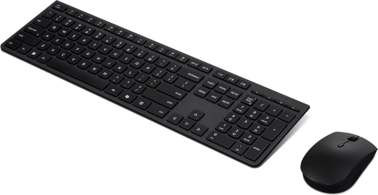 Lenovo profesionāls bezvadu uzlādējams tastatūras un peles komplekts (US English)