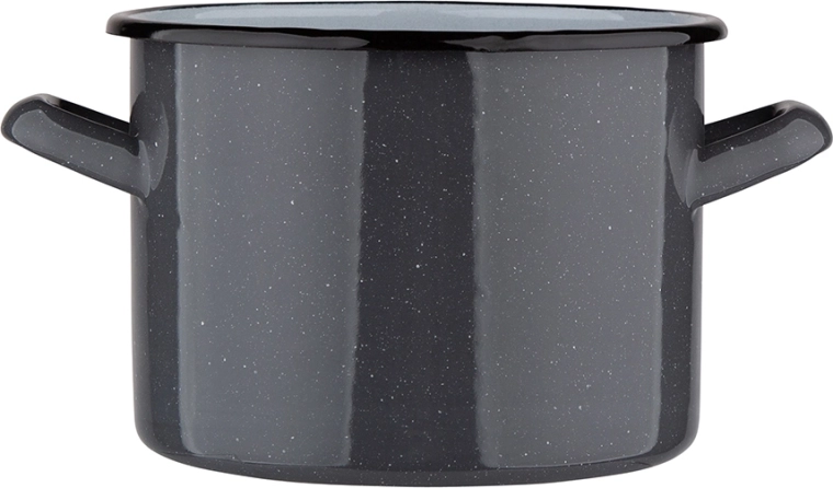 Pelēks raibumains katls 2,2 l (16 cm, augstums 12 cm)