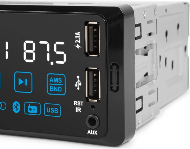 Bluetooth, USB, and AUX for your music