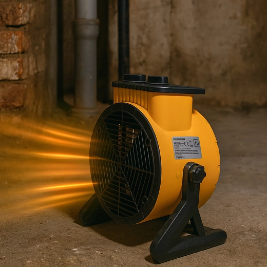 Pārvietojama un virzāma apsilde