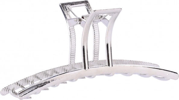 Decorative Hair Clip - Silver
