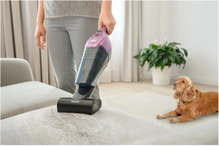 Handheld vacuum cleaner for furniture and cars