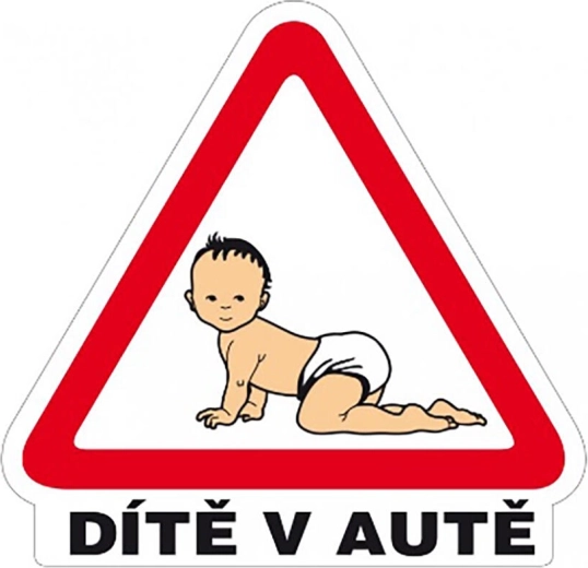 Baby on Board Sticker 160 × 155 mm