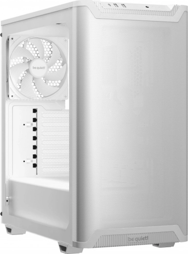 Be quiet! Pure Base 501 Airflow korpuss ar logu, balts