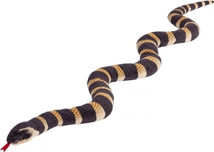 Melna, elastīga šļūtene ar zigzagveida profilu, 100 cm
