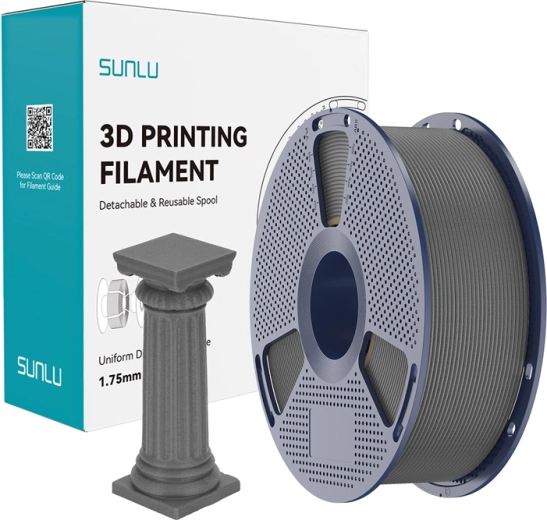 Sunlu PLA High-Speed Marble Filament Concrete Gray