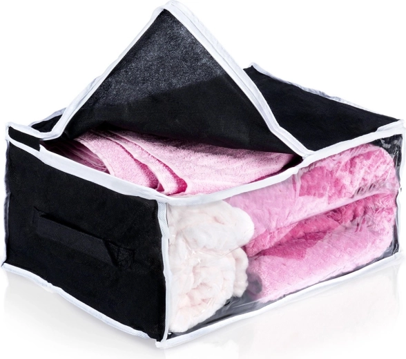 Storage bag for bedding 27 L with transparent window