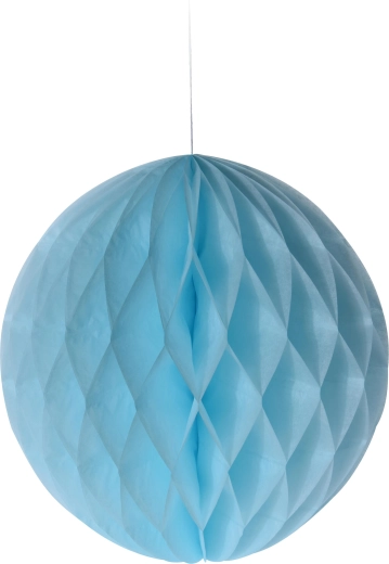 Hanging paper party decorations, 30 cm, set of 3, mixed colors
