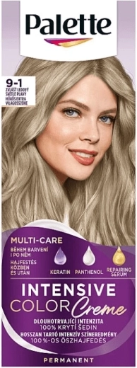 Palette Intensive Color Creme 9-1 īpaši ledaini gaiši blonda, 50 ml