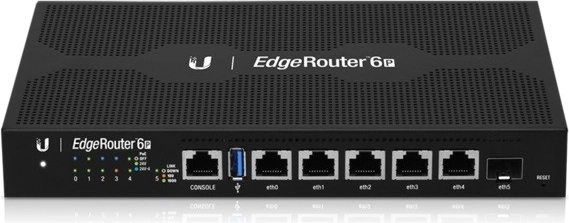 Jaudīgs maršrutētājs Ubiquiti EdgeRouter 6 PoE