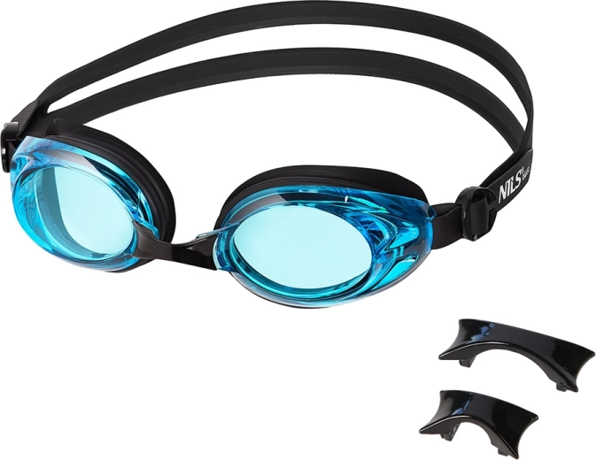 Peldbrilles Nils Aqua zilas