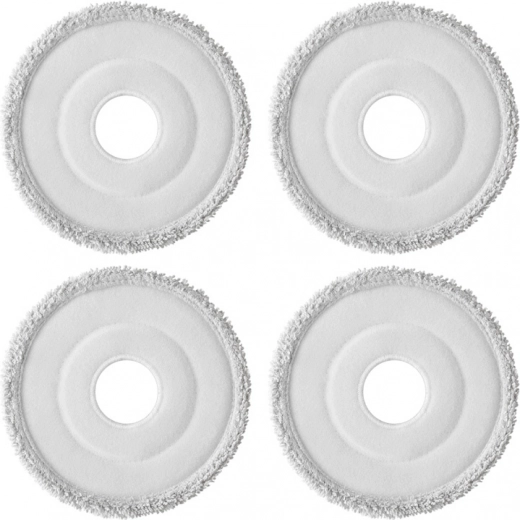 Mop pads for MOVA vacuums – compatible with P10 Ultra, P10 Pro Ultra, E30 Ultra, P50 PU, V50 U, P50 U (4 pcs)