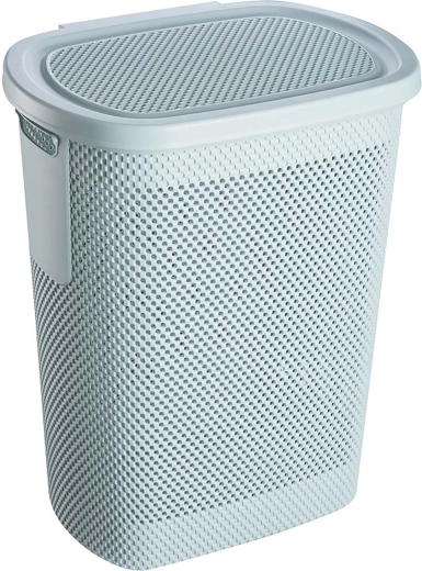 Netīrās veļas grozs 58 l zilā plastmasa