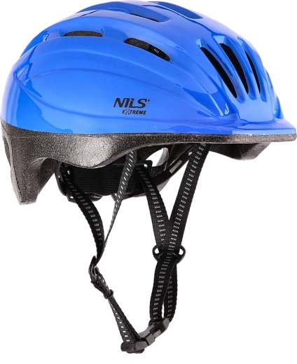 Velosipēda ķivere NILS Extreme – Zila