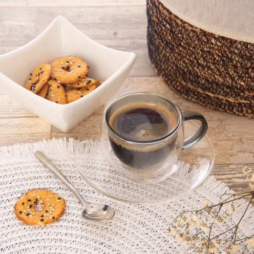 Stilīgs izskats, kas izceļ espresso