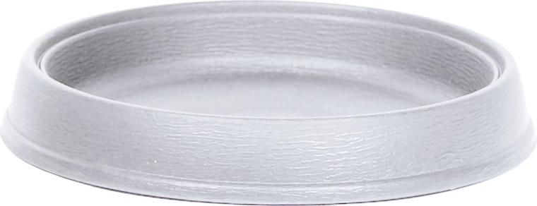 Plastmasas paliktnis puķupodam 27 cm balts MASSIVE