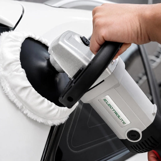 ELECTROLITE elektriskā auto pulētāja 1800 W premium detailešanas komplekts