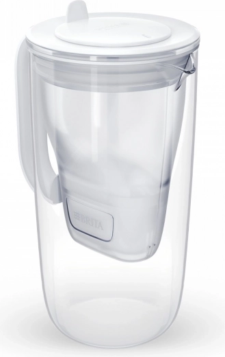 Stikla filtrēšanas krūze 2,5 l pelēka BRITA Glass ar MAXTRA PRO Pure Performance filtru