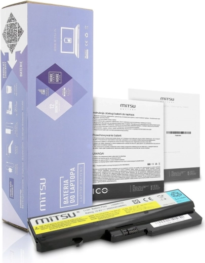 MITSU Battery for Lenovo IdeaPad G460 and G560, 4400 mAh
